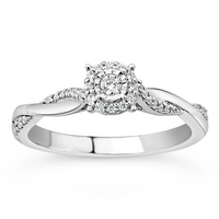 Diamond Engagement Ring (14K)