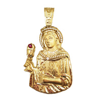 Large Saint Barbara Pendant (14K)