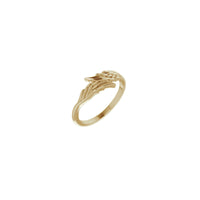 Clasping Angel Wings Ring (14K) main - Popular Jewelry - New York
