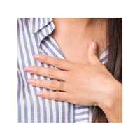 Golden and Pink Butterflies Ring (14K) preview - Popular Jewelry - New York