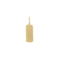 Love Braille Pendant (14K) back - Popular Jewelry - New York