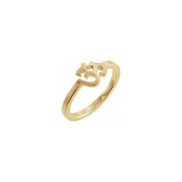 Om Symbol Stackable Ring (14K) main - Popular Jewelry - New York