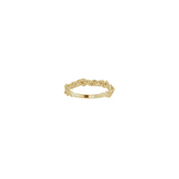 Roses Ring (14K) front - Popular Jewelry - New York