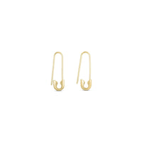 Safety Pin Earrings (14K)