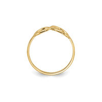 Symmetric Infinity Ring (14K) setting - Popular Jewelry - New York