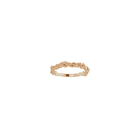 Roses Ring (Rose 14K) front - Popular Jewelry - New York