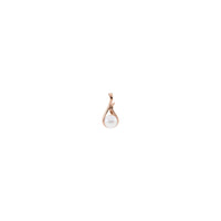 Cultured White Freshwater Pearl Teardrop Shape Pendant