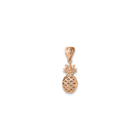 Rose Hollow Pineapple Pendant