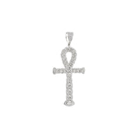Diamond Curb Link Ankh Pendant (14K)