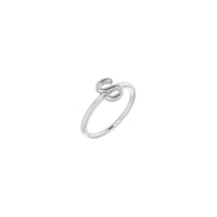 Initial S Ring (Silver) main - Popular Jewelry - New York