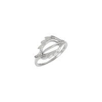 Leaf Outline Ring (14K)