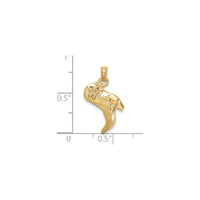 3-D Cowboy Boot Charm