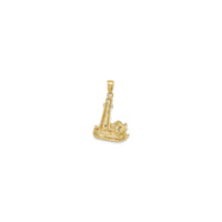 3D Lighthouse Pendant (14K)