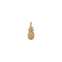 3D Pineapple Pendant (14K)