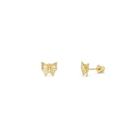 Butterfly Stud Earrings (14K)