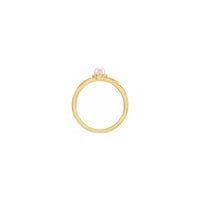 Cultured Freshwater Pearl Ring (14K) setting - Popular Jewelry - New York