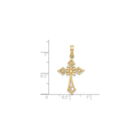 Fancy Passion Cross Pendant (14K)