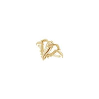 Ganesha Ring (14K) diagonal - Popular Jewelry - New York