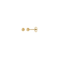 Gold Ball Stud Earrings (14K)