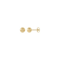 Gold Ball Stud Earrings (14K)