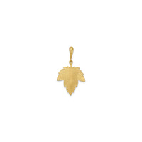 Golden Maple Leaf Pendant (14K)