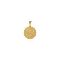 Hollow Round Miraculous Medal (14K)