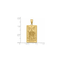 Justice Tarot Pendant (14K)