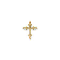 Marquise Zirconia Cross Pendant (14K)