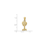 Palm Tree Pendant (14K)