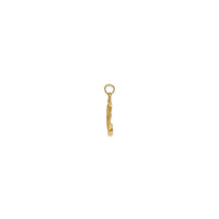 Palm Trees in the Sand Pendant (14K)