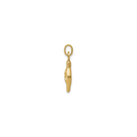 Rock Hand Sign Pendant (14K)