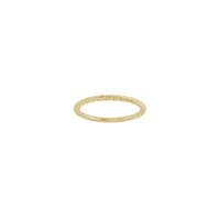 Rope Band (14K) front - Popular Jewelry - New York