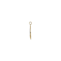 Summer Sunset Round Pendant (14K)