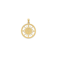 'I Would Be Lost Without You' Compass Pendant (14K)
