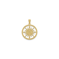 'I Would Be Lost Without You' Compass Pendant (14K)