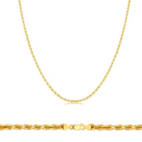 Yellow Gold Rope Chain (18K)