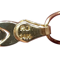 Tricolor XOXO Bracelet (14K)