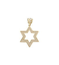 Zirconia Star Of David Pendant (14K)