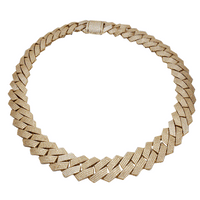 Iced Out Monaco Necklace (14K)