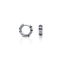 Cubic Zirconia Huggie Earing