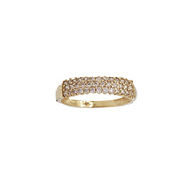 Zirconia Iced-Out Ring (14K)