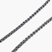 Hollow Double Rolo Chain (Silver)