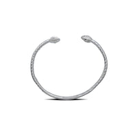 Textured Baby Bangle Bracelet (Silver)