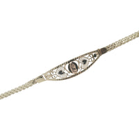 Tricolor Bismark Virgin Mary Bracelet (14K)