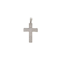 Iced-Out Cross Pendant (Silver)