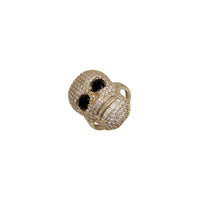 Iced-Out Ghost Skull Pendant (14K)
