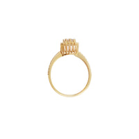 Engagement Flower Ring (18K)