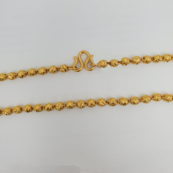 Ball Yellow Gold Chain（24K）