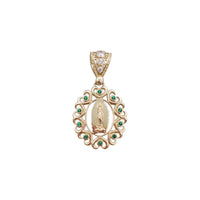 Green Stones Guadalupe Pendant (14K)