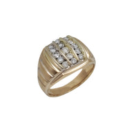 Men's Round Cut Diamond Ring(14K)